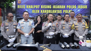 Jasa Raharja Dukung Upaya Korlantas Polri Tangani Penggunaan Knalpot Brong, PETAJAMBI.COM
