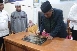 Wagub Resmikan Status Langgar Jami Al Hidayatussholihin Desa Tangkit Menjadi Masjid, PETAJAMBI.COM