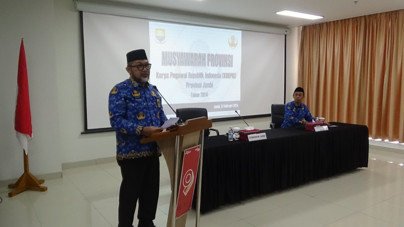 Sekda Minta Korpri Tingkatkan Disiplin dan Kompetensi, PETAJAMBI.COM