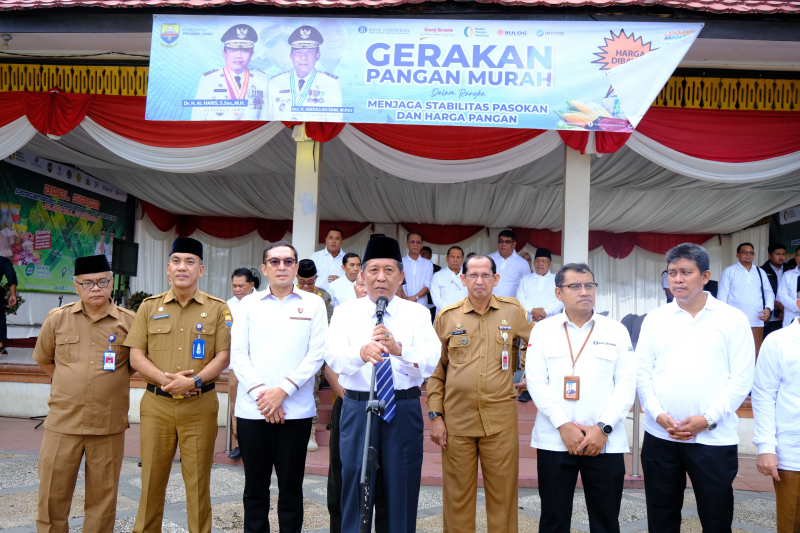 Wagub: Gerakan Pangan Murah Upaya Pemprov Jambi Jaga Stabilisasi Harga dan Pasokan, PETAJAMBI.COM