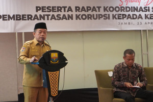 Gubernur: Pemprov Jambi dan Kabupaten/Kota Butuh Pembinaan KPK , PETAJAMBI.COM