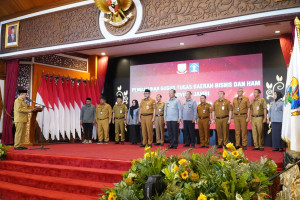 Gubernur Kukuhkan Gugus Tugas Bisnis dan HAM Provinsi Jambi, PETAJAMBI.COM