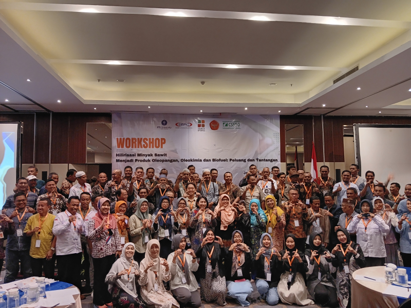 SBRC IPB University Gelar Workshop di Jambi, Paparkan Manfaat Hilirisasi Minyak Sawit , PETAJAMBI.COM