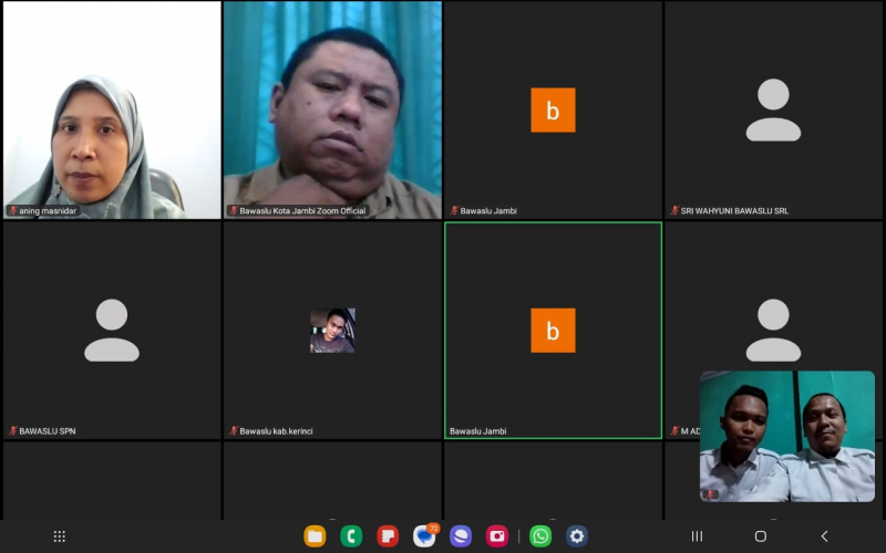 Perkuat Keterbukaan Informasi, Bawaslu Jambi Gelar Rapat Teknis, PETAJAMBI.COM