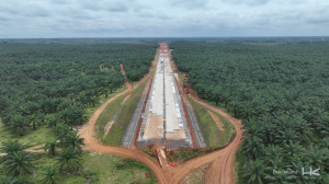 Hutama Karya Tingkatkan Konektivitas dan Serap Ribuan Pekerja di Proyek Tol Betung-Tempino-Jambi, PETAJAMBI.COM