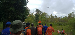 Tim SAR Kerinci Kerahkan Drone Thermal, Cari Pelajar SMP Hilang di Hutan Saat Ikut Berburu, PETAJAMBI.COM