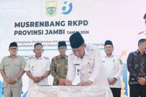 Musrenbang RKPD 2026, Wagub Paparkan Lima Isu Strategis dan Launching Quick Wins Pro Jambi, PETAJAMBI.COM