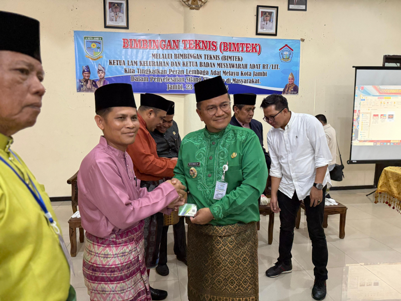 Pemkot Jambi - BPJS Ketenagakerjaan Dorong Perlindungan Sosial bagi Lembaga Adat, PETAJAMBI.COM